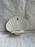 Muur altaar schelp - Spikkel mat