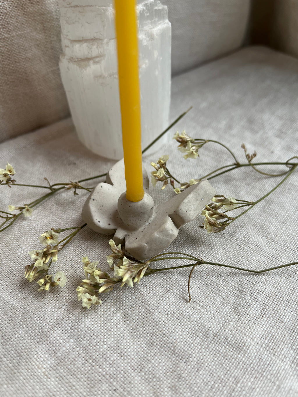 Intentie kaars setje vlinder