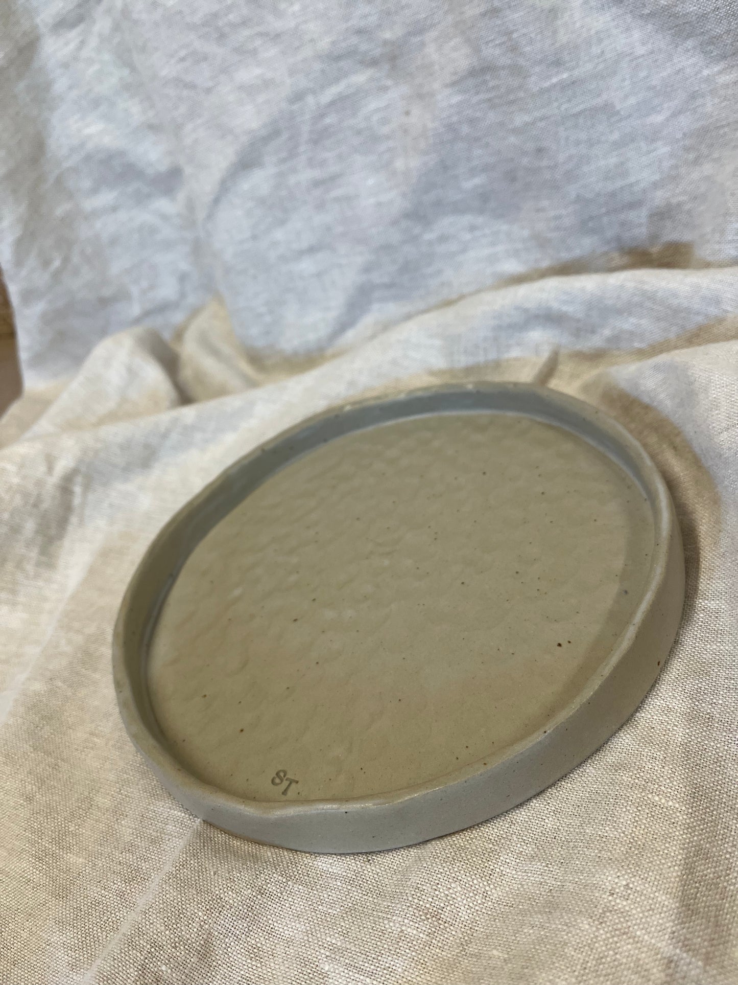 Vintage bord klein - mat