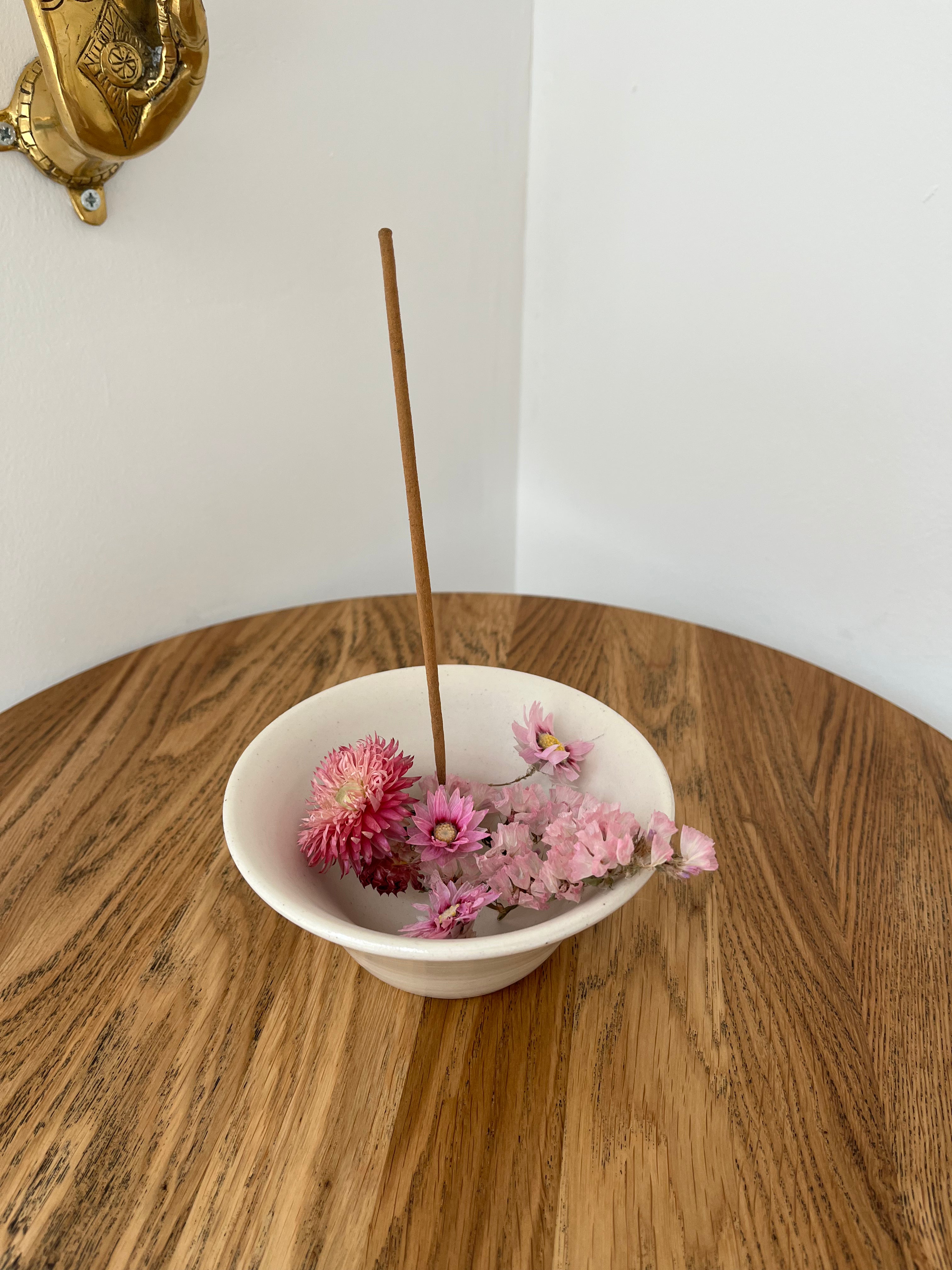 Wierook houder wit mat