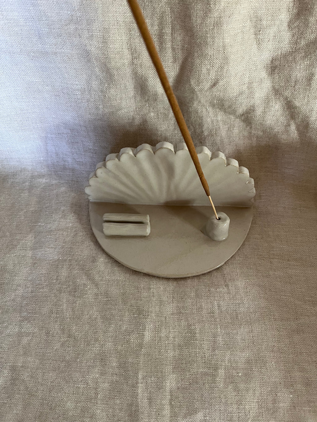 Wierook altaar wit - kaarthouder