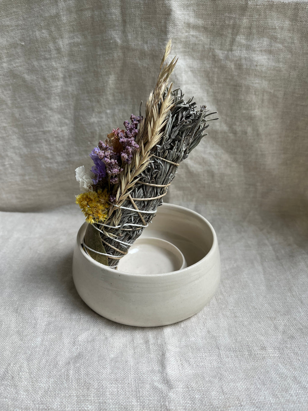 Smudge schaaltje wit glanzend