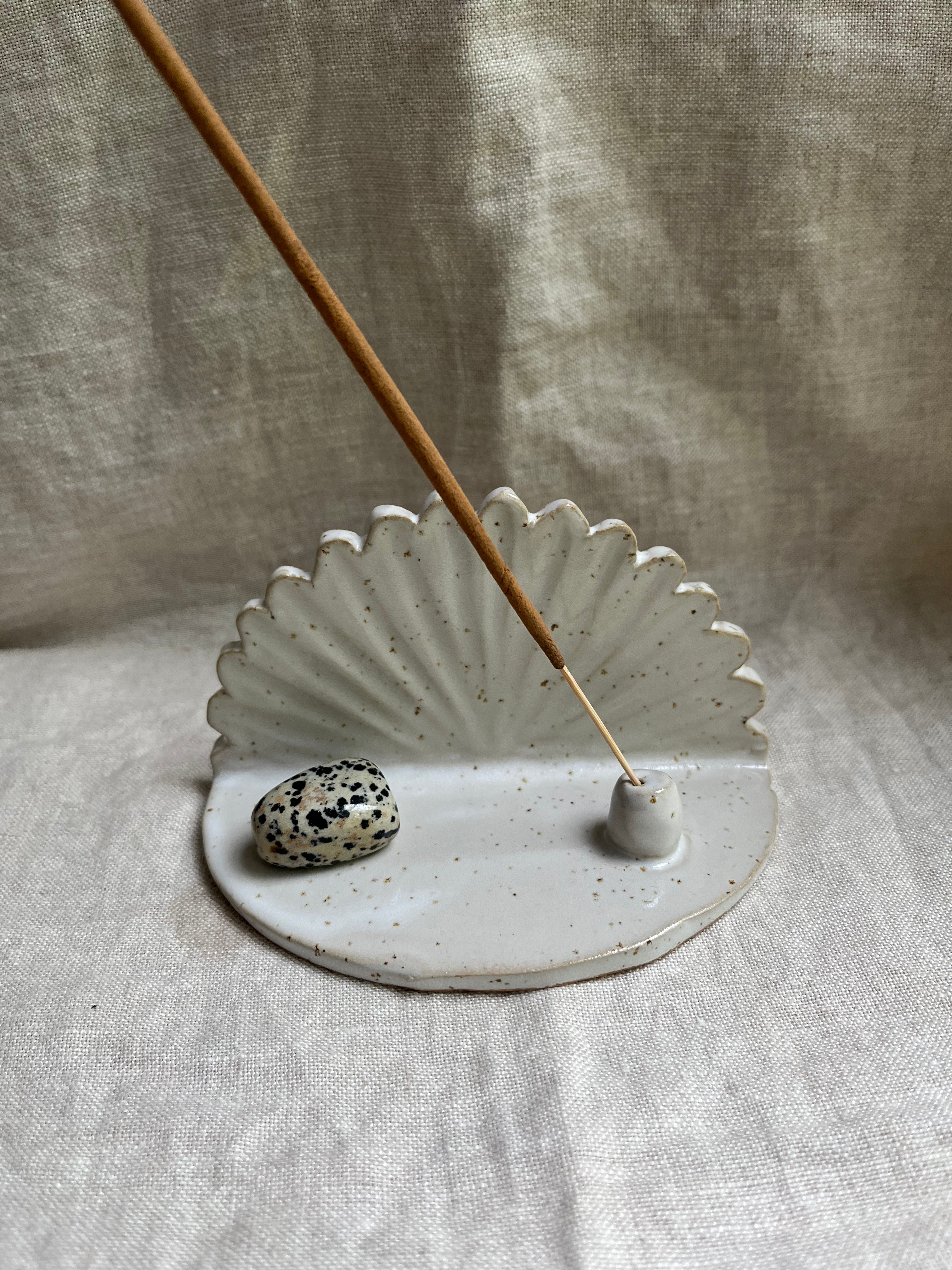 Wierook altaar wit spikkel